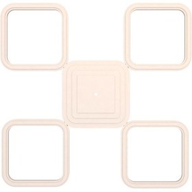 Resim Motifpiyer Lamba Tavan Göbeği Modüler-Kare-Egimli-düz-5-parça-56cm 