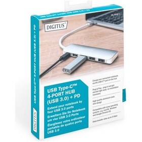 Resim Digitus DA-70242-1 Type-C - 4xUSB3.0/Type-C Çeviri 