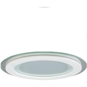 Resim Forlife 5 W Camlı Led Panel Yuvarlak Beyaz Gövde Beyaz Işık Fl-2120 3 Adet Beyaz Işık 
