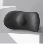 Resim Araba Yastığı Sürüş Koltuğu Servikal Destek Backrest Yastığı, Boyut:bel Pad Siyah 