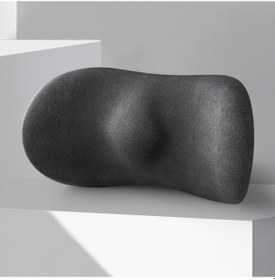 Resim Araba Yastığı Sürüş Koltuğu Servikal Destek Backrest Yastığı, Boyut:bel Pad Siyah 