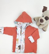 Resim la mure baby %100 Organik Pamuk Çift Yönlü Kapüşonlu Sweat Müslin & Poplin Bebek & Çocuk 