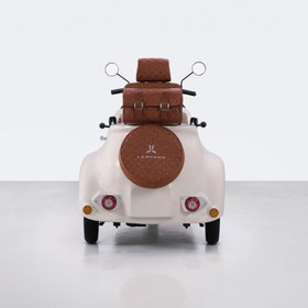 Resim Elektrikli Moped | Ivory White - Kurşun Asit - 60V 22 Ah 