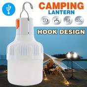 Resim 1 adet MACROCOSM Taşınabilir LED Feneri Kanca Tasarımı - USB Şarj Edilebilir Seyahat Işığı, 650 Lümen, Mat Bitişli, Kamp, Balıkçılık ve Acil Durum Kullanımı için Elde Tutulan Sel Işıklı 