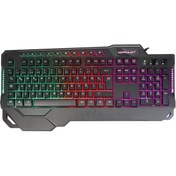 Resim NewFace Konfulon MK80 RGB Işıklı Türkçe Q Kablolu Mekanik Klavye 