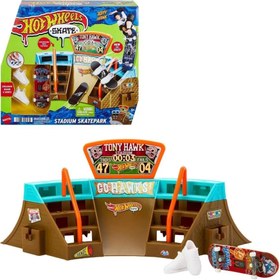 Resim Hot Wheels Skate Parmak Kaykay Macerasına Başlangıç Setleri HGT91-HPG34 