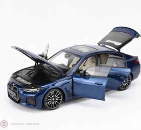 Resim 1:18 Minichamps 2022 BMW i4 M50 / Portimao Blue 