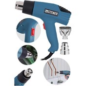 Resim Steiner 3000 Watt 2 Kademeli Isı Sıcak Hava Üfleme Tabancası Mavi 