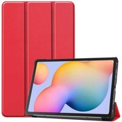 Resim Fuchsia Huawei Mate Pad 10.4 Smart Cover Standlı 1-1 Kılıf 