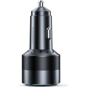 Resim CHOETECH Çift Portlu Hızlı Araç Şarj Cihazı (USB-C 45W USB-A18W) (TC0010) 