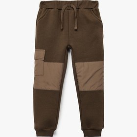 Resim Koton Cep Detaylı Beli Bağcıklı Jogger Eşofman Altı Kahverengi 6wmb40089tk Kahve 