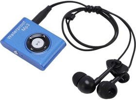 Resim Generic Çok Fonksiyonlu Yüzme MP3 Çalar 8 GB Bellek Kayıpsız Ses Kalitesi Ile Dalış Sörf Koşu Su Yalıtım Kulaklık (BLUE) 