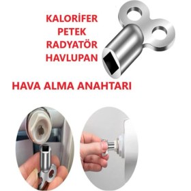 Resim Speed Out Anahtar Petek Radyatör Hava Alma Anahtarı Havlupan Purjör Kalorifer Tamir Aparatı 