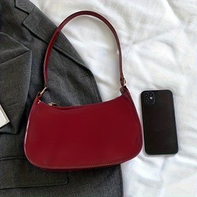 Resim Kadınlar için şık siyah omuz çantası - Fermuarlı, polyester astarlı, şehrin moda aksesuarı, çok yönlü tote çanta | Şık Omuz | Fermuarlı Kapak Ba 
