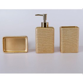 Resim Linen Diş Fırçalık Altın 