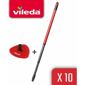 Resim Vileda Turbo Sap + Turbo Classic Üçgen Başlık 10'li Paket 