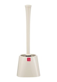 Resim Marıeta Tuvalet Fırçası, Gövde Opak Bej, Sap Opak Bej, M-e20-09-09 Siyah 