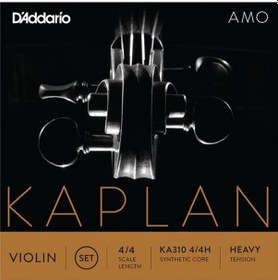 Resim Daddarıo Ka310H Keman Tel Seti. Kaplan Amo. 4/4 Scale. Heavy Ten 