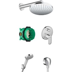 Resim Hansgrohe Vernis Blend Ankastre Banyo Seti Crometta Vario 