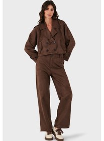 Resim Via Dante Bayan Ceket 68620513suede Kahve Kahve 