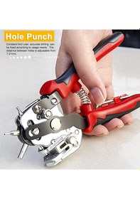 Resim Geeroyoo Çok Amaçlı Delgeç - Deri, Plastik Ve Kağıt İçin Paslanmaz Çelik Delme Aleti 