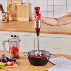 Resim Karaca 6 Bıçaklı Cam Mutfak Robotu Uzun Blender Ayaklı 2500W Turbolu Güçlü Motor, Çırpma, Dilimleme, Doğrama, Blender, Karıştırma, Onerous Mutfak Tartısı Hediye 