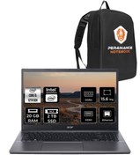 Resim Acer Extensa 15 EX215-55 i5-1235U 20GB RAM 2TB SSD 15.6'' FHD FDOS Dizüstü Bilgisayar & PER4 ÇANTA 