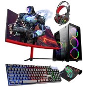 Resim Zeiron Rapid X50 i5-10400F 16 GB 256 GB M.2 SSD GTX1050Ti 165Hz 24" Dos Masaüstü Oyuncu Bilgisayarı 