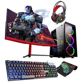 Resim Zeiron Rapid X50 i5-10400F 16 GB 256 GB M.2 SSD GTX1050Ti 165Hz 24" Dos Masaüstü Oyuncu Bilgisayarı 