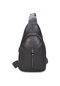 Resim Kangaroo Kıngdom Erkek Body Bag Hakiki Deri Kahve Postacı Çanta Kangaroo K 1012-K 