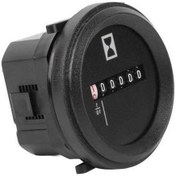 Resim Fortunelane Endüstriyel Saat Ölçer - 52mm Dayanıklı Müh. Plastik, Traktör, Jeneratör Uygulamaları 