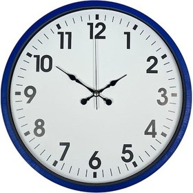 Resim Büro Ev Ofis Hediyesi İçin 36cm Lacivert Tarz Dekor Duvar Saati Diğer 
