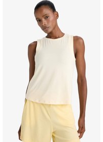 Resim DeFactoFit Regular Fit Bisiklet Yaka Sporcu Atlet E2535AX25SMYL239 