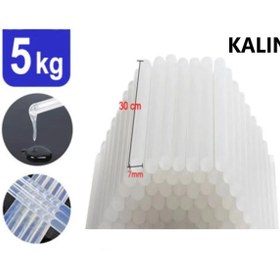 Resim AYMAGNET 5 kg Kalın Silikon 1.kalite Çubuk Silikon Sıcak Mum Silikon 11mm 