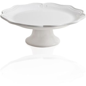 Resim The Mia Grande Pasta Cake Stand White 