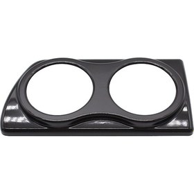 Resim Dianziye Vauxhall Astra H Mk5 Siyah Plastik İki Adet Gauge Pod Gösterge Çerçevesi 38g 