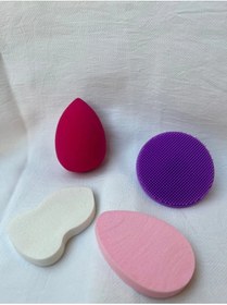 Resim DENİSAM 4’lü Yumuşak Cilt Makyaj Süngeri Seti 