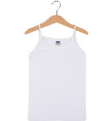 Resim Berrak 2520 Kız Çocuk Ribana Biyeli Pamuk İp Askılı 6 Lı Atlet 001 