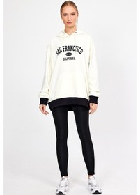 Resim Alexander Gardi Alexandergardı Kapüşonlu Baskılı Oversize Sweatshirt Un-757a06 001 