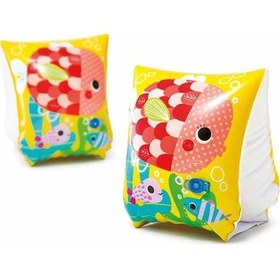 Resim Intex Balık Baskılı Kolluk Çok Renkli 