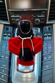 Resim KYLE XM Kırmızı Siyah Polar Vites Kıyafeti Araç Aksesuarı Hoodie Kapşonlu Vites Poları Vites Sweatshirt 