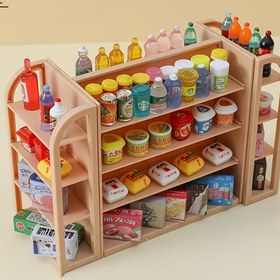 Resim 4 adet Yüksek Kaliteli Plastik Mini Süpermarket Rafı - 1:6:1:12 Ölçekli Mini Bahçeler, Peyzajlar, Saksı Bitki Gösterileri, Pencere Süsleri ve DIY Dekorlar için İdealdir! Dayanıklı Plastik Malzeme, Klasik Tarz, Yeni Yıl Günü ve Tatil Süsleri için Mükemmel, Minyatür Raf | Klasik Tarz Raf | Dayanıklı Plastik Raf, Minyatür Mobilya 