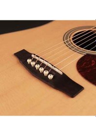 Resim Cort Earth100ns Akustik Gitar Naturel Satın Doğal Saten Vintage 