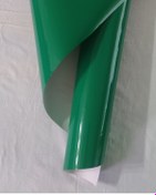 Resim Yeşil Renk Dayanıklı Araç Motor Mobilya Folyosu 126cm X 30 Cm 