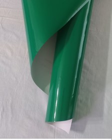 Resim Yeşil Renk Dayanıklı Araç Motor Mobilya Folyosu 126cm X 30 Cm 