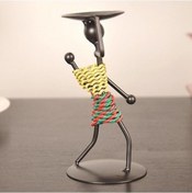 Resim Zcjb Magideal Iron Man Mumluk Modern Mumluk Küçük Çay Işığı A-64824 