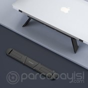 Resim ALLY Taşınabilir Katlanabilir Mini plastik Laptop Standı 
