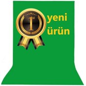 Resim Nikadu 400 X160 Cm Greenbox Chromakey Green Screen Yeşil Fon Perde Kumaş Yeşil Arkaplan Iki Kat Ince Kumaş 