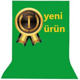 Resim Nikadu 400 X160 Cm Greenbox Chromakey Green Screen Yeşil Fon Perde Kumaş Yeşil Arkaplan Iki Kat Ince Kumaş 