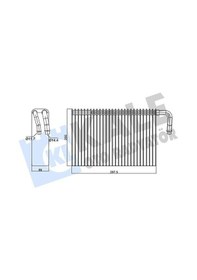 Resim Kale 350105 Evaporator Bmw E39 E53 Range Rover 3 Vogue L322 02 12 64118385560-jqb000160 